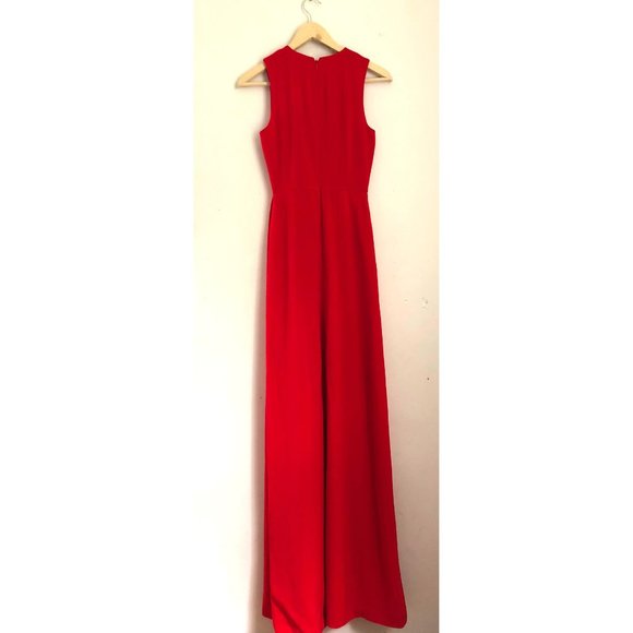 NWT AQ AQ cape train wide leg Warp jumpsuit - Picture 9 of 10